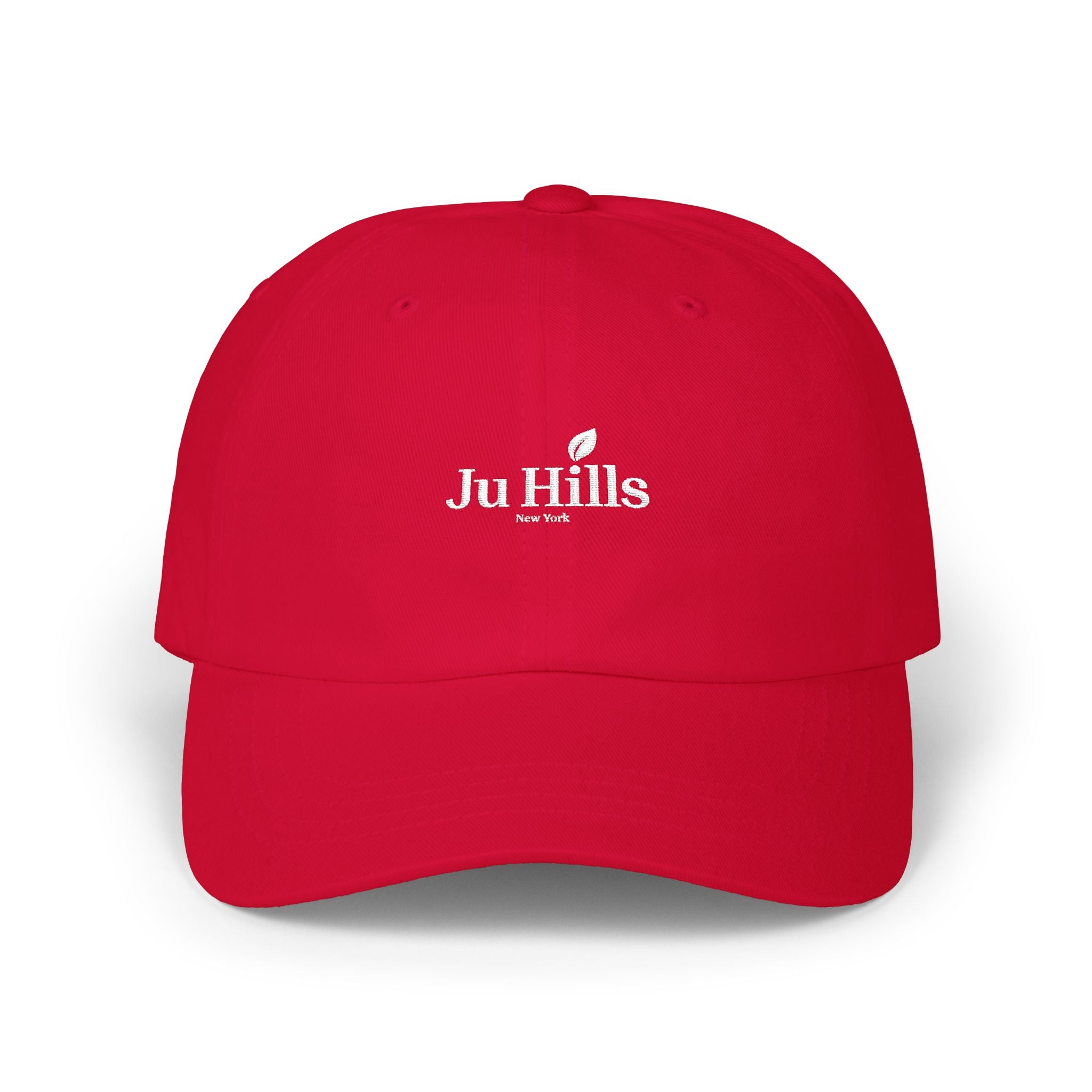 Dad Cap - Ju Hills Logo Embroidered Baseball Hat, Casual Everyday Baseball Cap