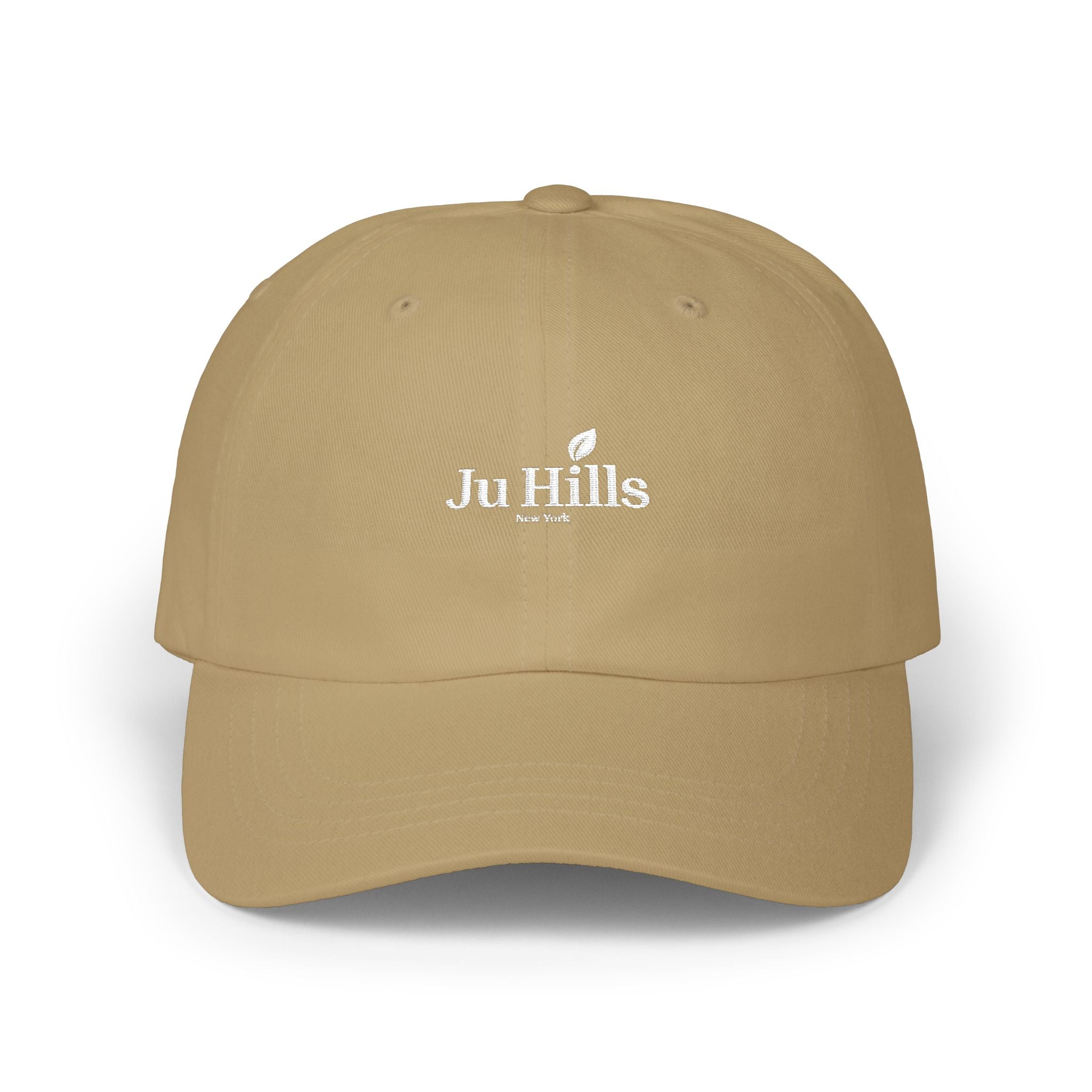 Dad Cap - Ju Hills Logo Embroidered Baseball Hat, Casual Everyday Baseball Cap