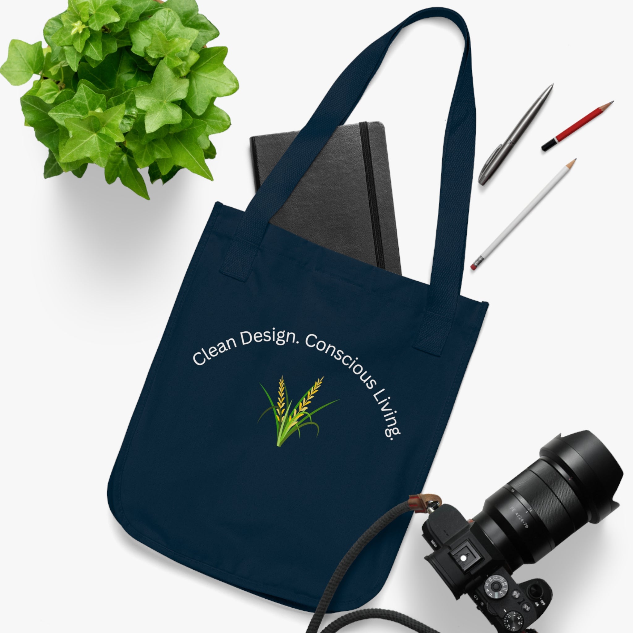 Mindfully Crafted Organic Canvas Tote