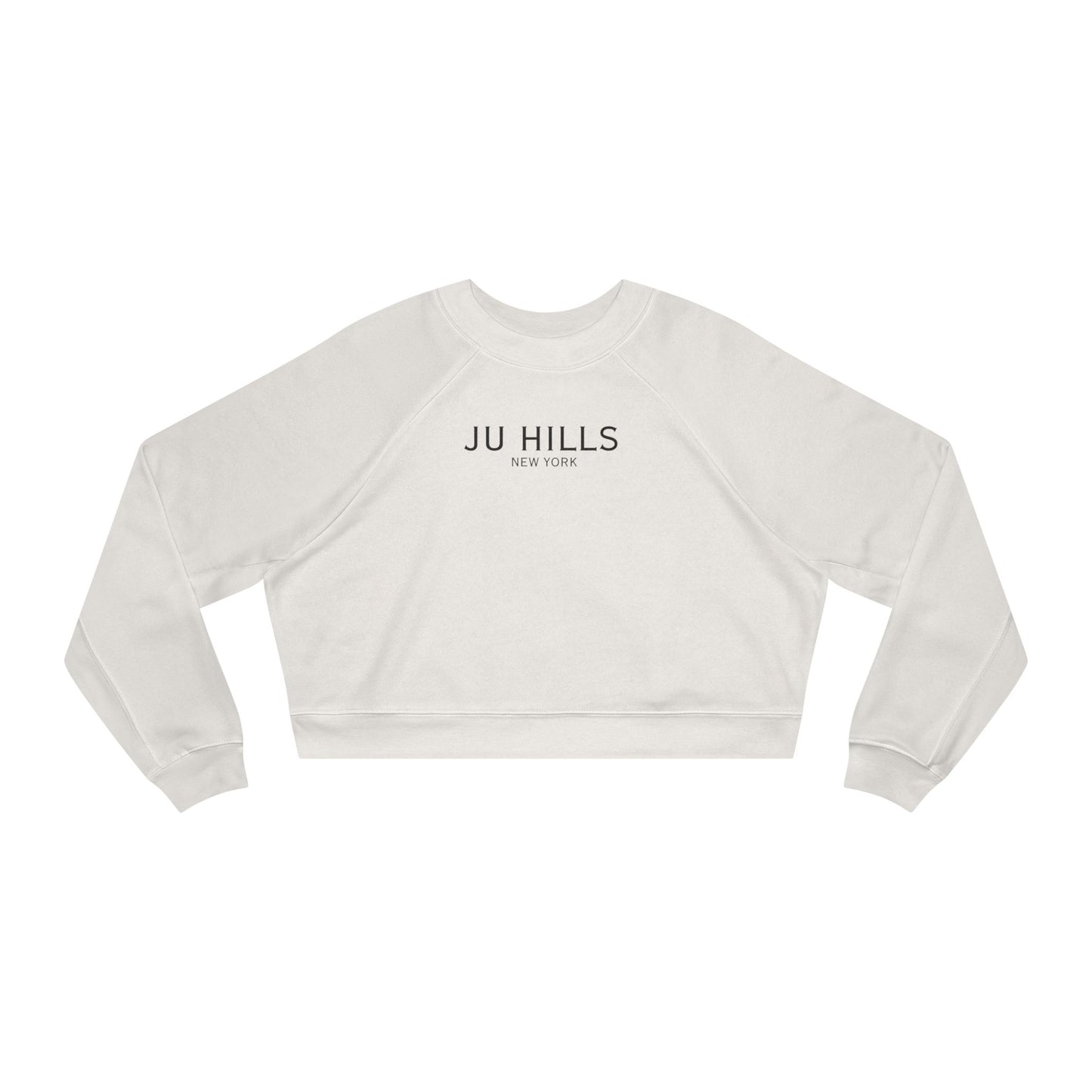 JU HILLS Women's Cropped Fleece Pullover