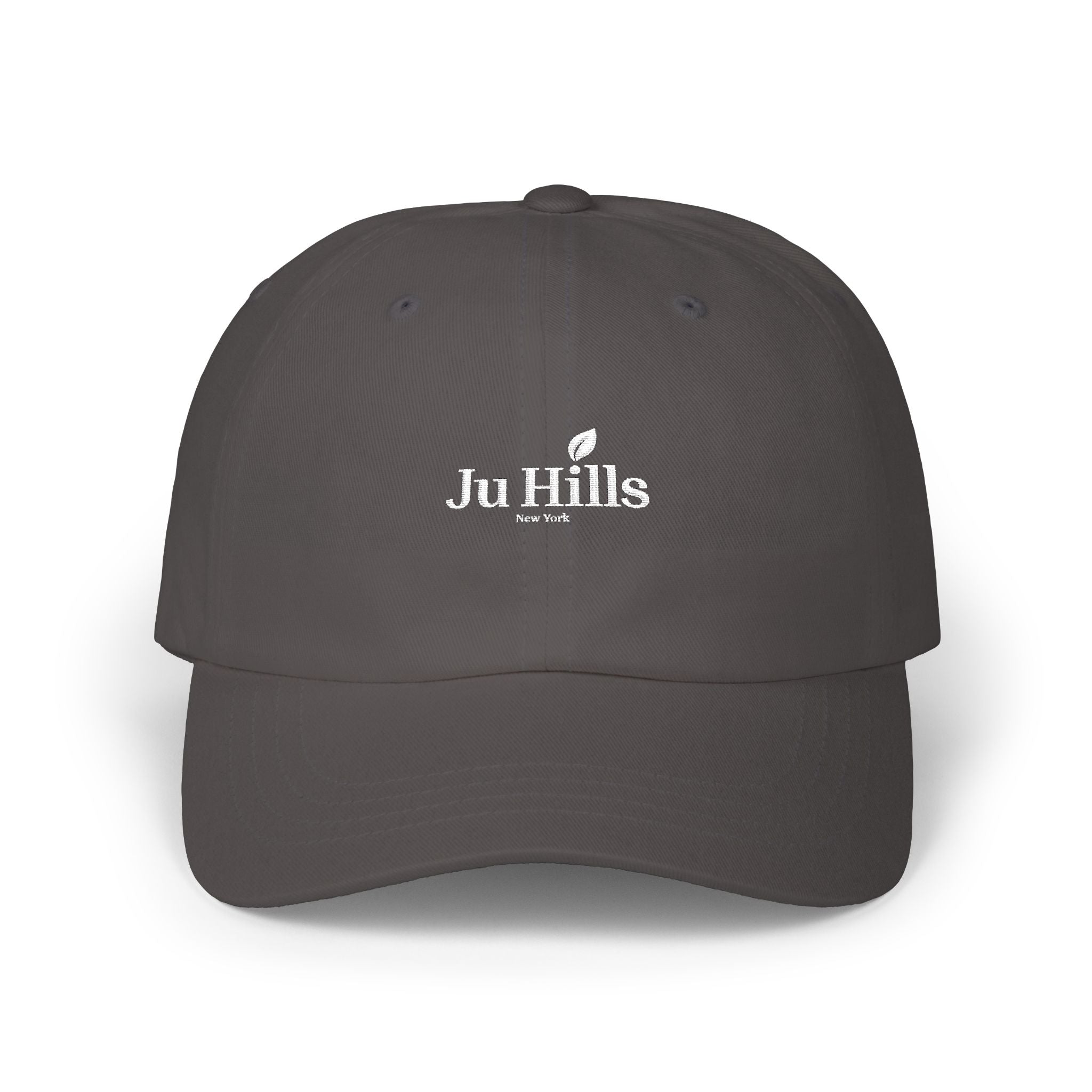 Dad Cap - Ju Hills Logo Embroidered Baseball Hat, Casual Everyday Baseball Cap