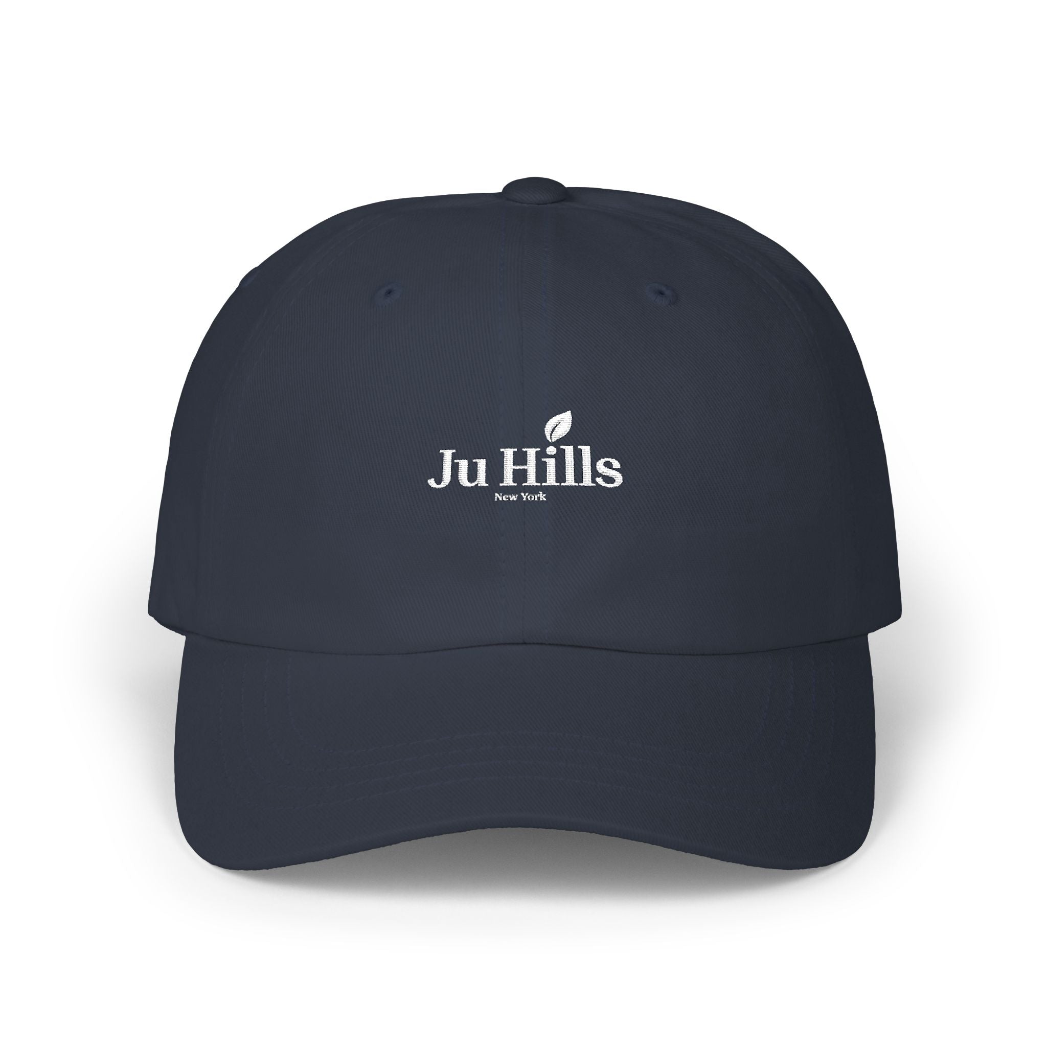 Dad Cap - Ju Hills Logo Embroidered Baseball Hat, Casual Everyday Baseball Cap