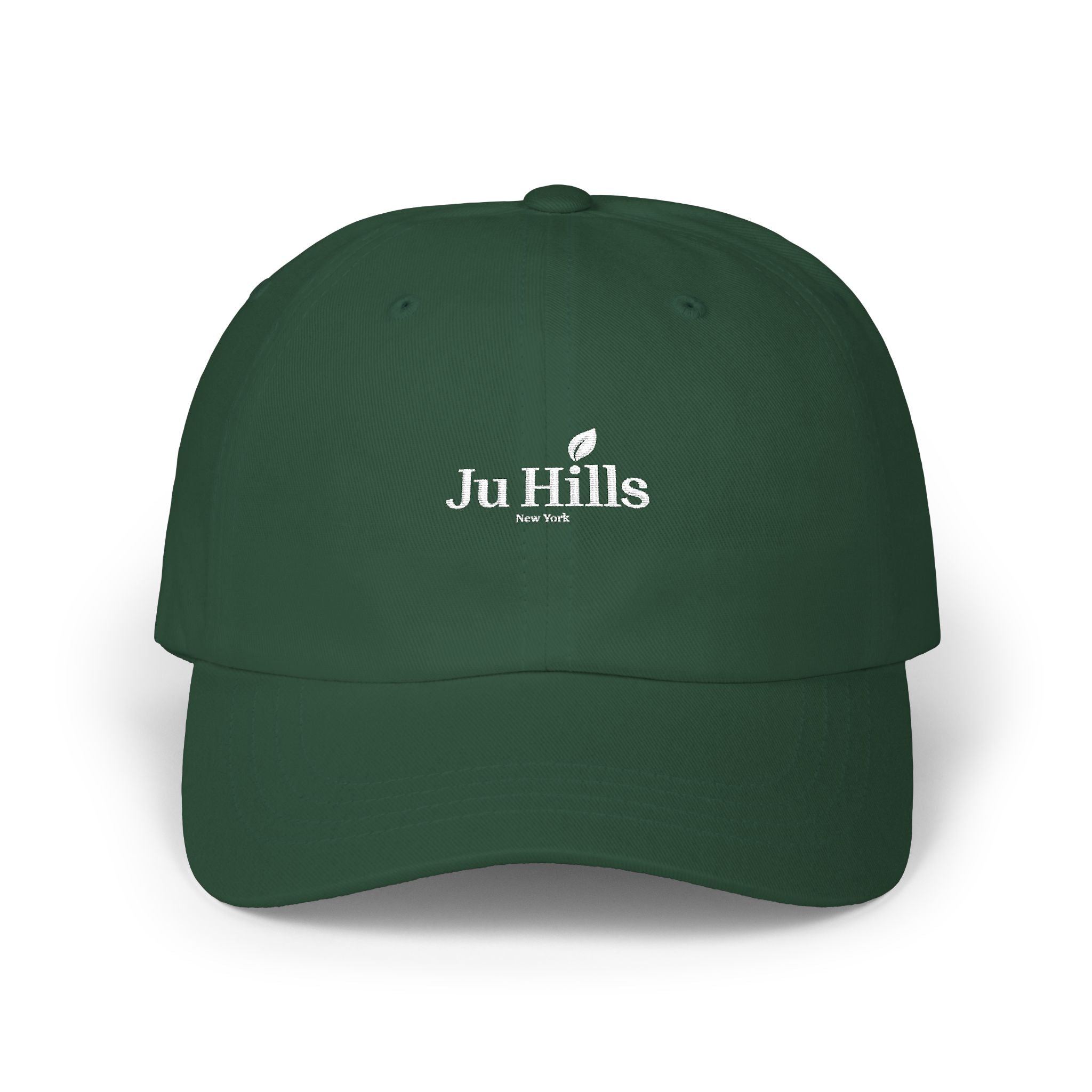 Dad Cap - Ju Hills Logo Embroidered Baseball Hat, Casual Everyday Baseball Cap