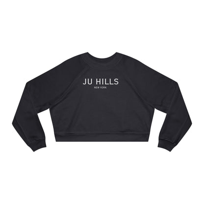 JU HILLS Women's Cropped Fleece Pullover
