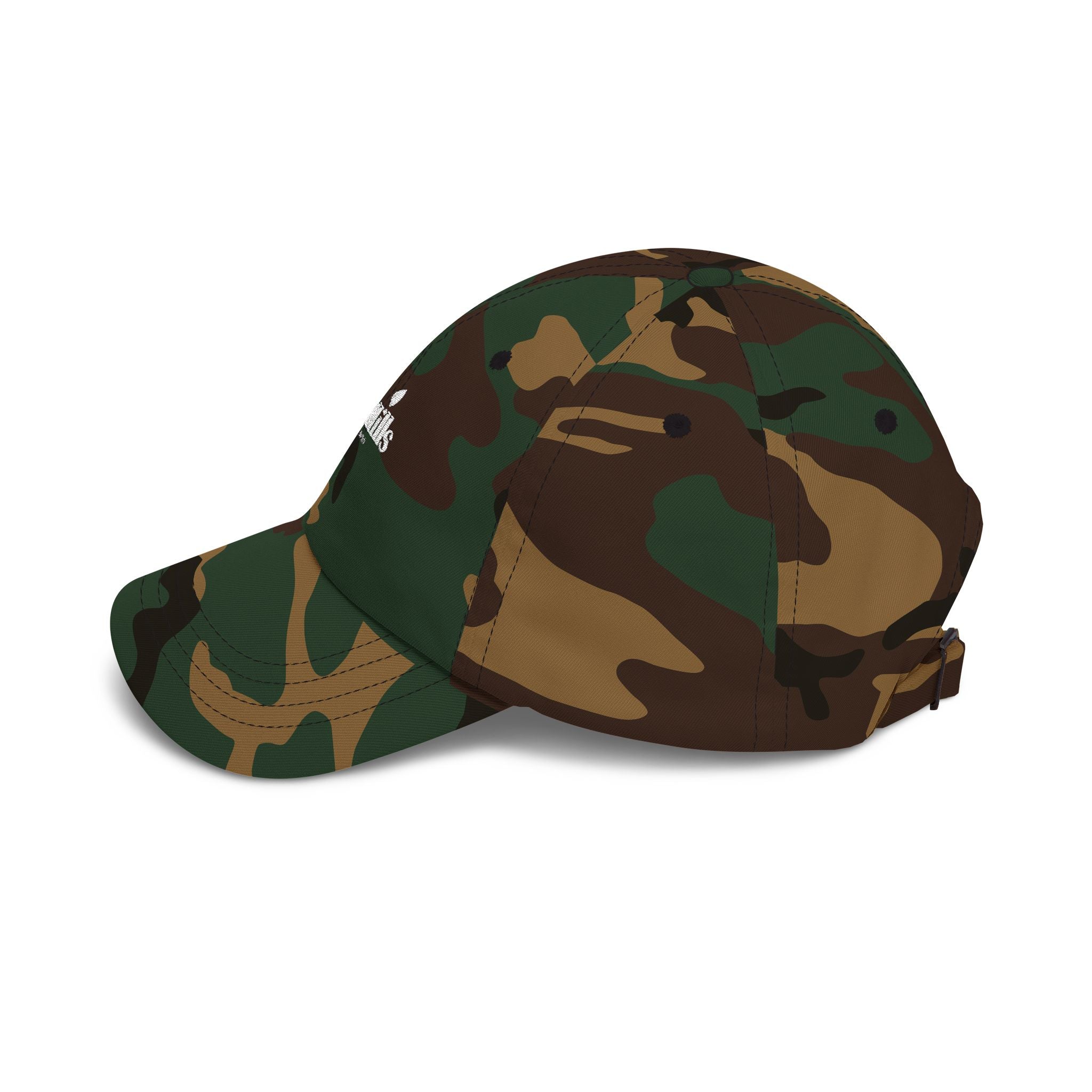 Dad Cap - Ju Hills Logo Embroidered Baseball Hat, Casual Everyday Baseball Cap