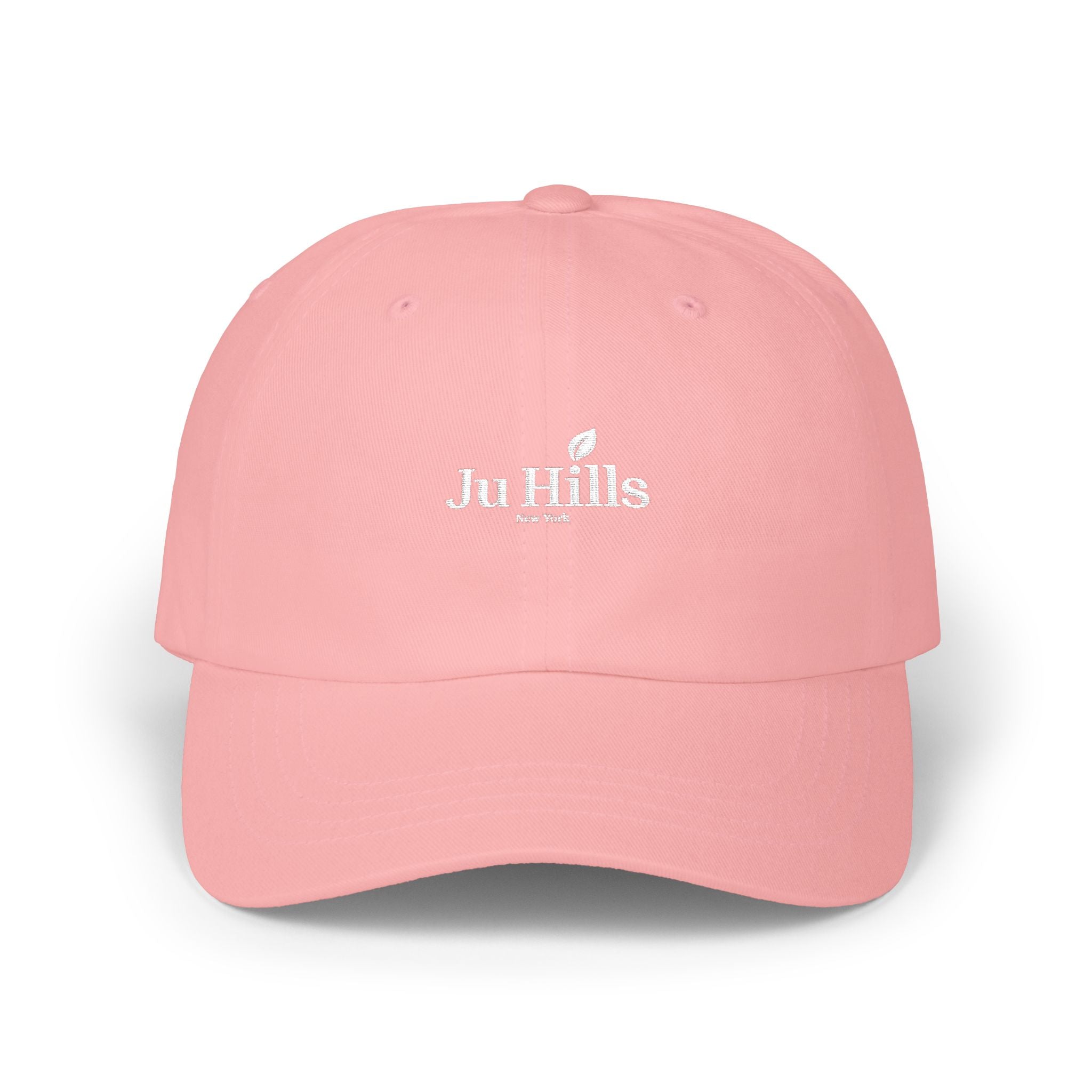 Dad Cap - Ju Hills Logo Embroidered Baseball Hat, Casual Everyday Baseball Cap