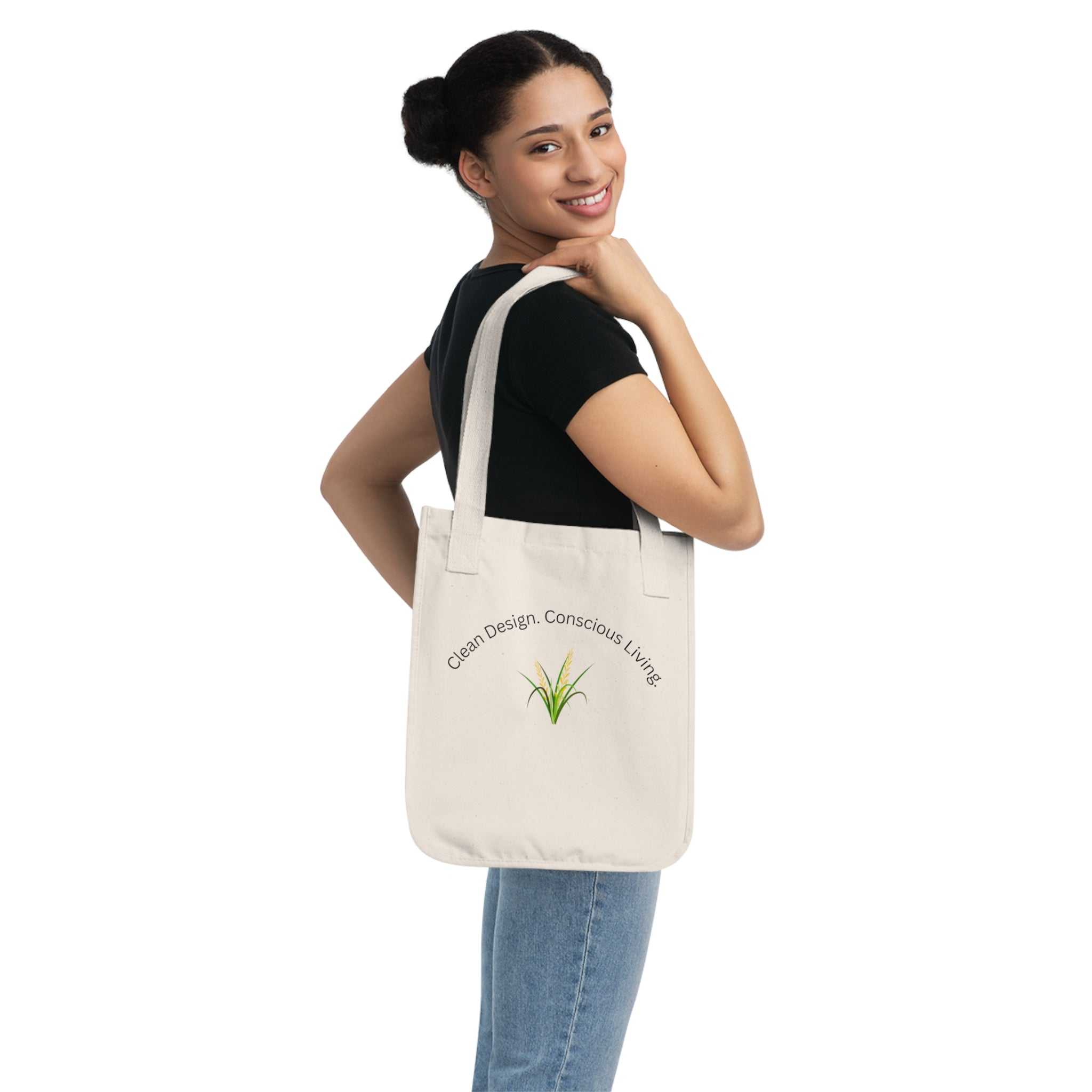 Mindfully Crafted Organic Canvas Tote